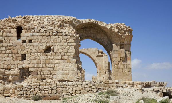 Il sito archeologico del castello di Shobak.