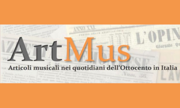 Logo. ArtMus. Articoli musicali nei quotidiani dell’Ottocento in Italia