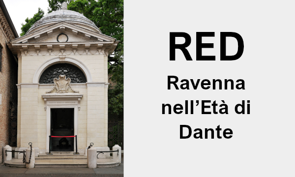 Logo. RED. Ravenna nell’Età di Dante. Spazi politici e relazioni sociali a Ravenna durante gli ultimi anni d’esilio di Dante (1318-1321) 