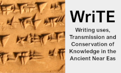 WriTE. Writing uses, Transmission and Conservation of Knowledge in the Ancient Near East: the Case of Anatolian and Syro-Anatolian Political-Territorial Entities in the 2nd and 1st millenium BC.