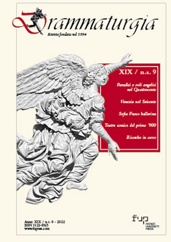 Drammaturgia Anno XIX / n.s. 9 - 2022