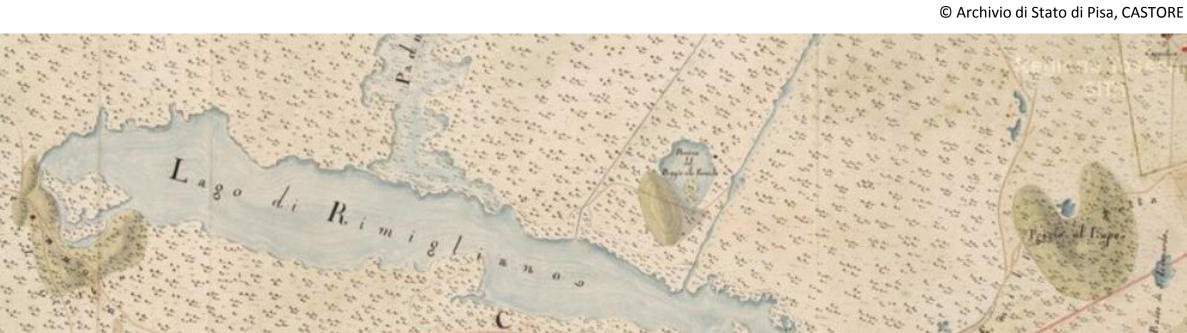 Lago di Rimigliano cartografia antica